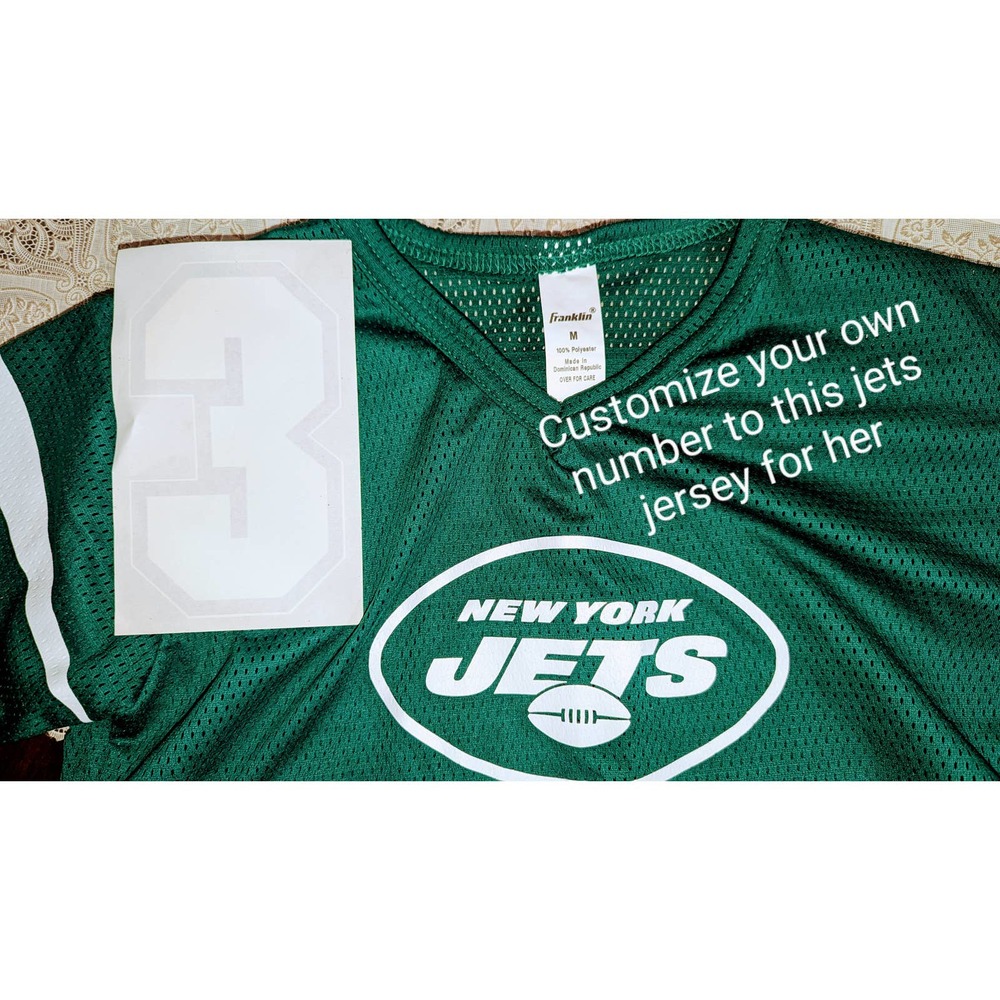 Women's& young man's DIY Numbered Jersey to be your favorite player